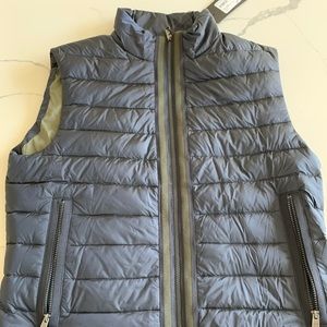 BOSS blue and green vest